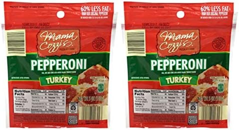 Mama Cozzi's Pizza Kitchen Turkey Pepperoni Slices - 2 Pack (10 oz)