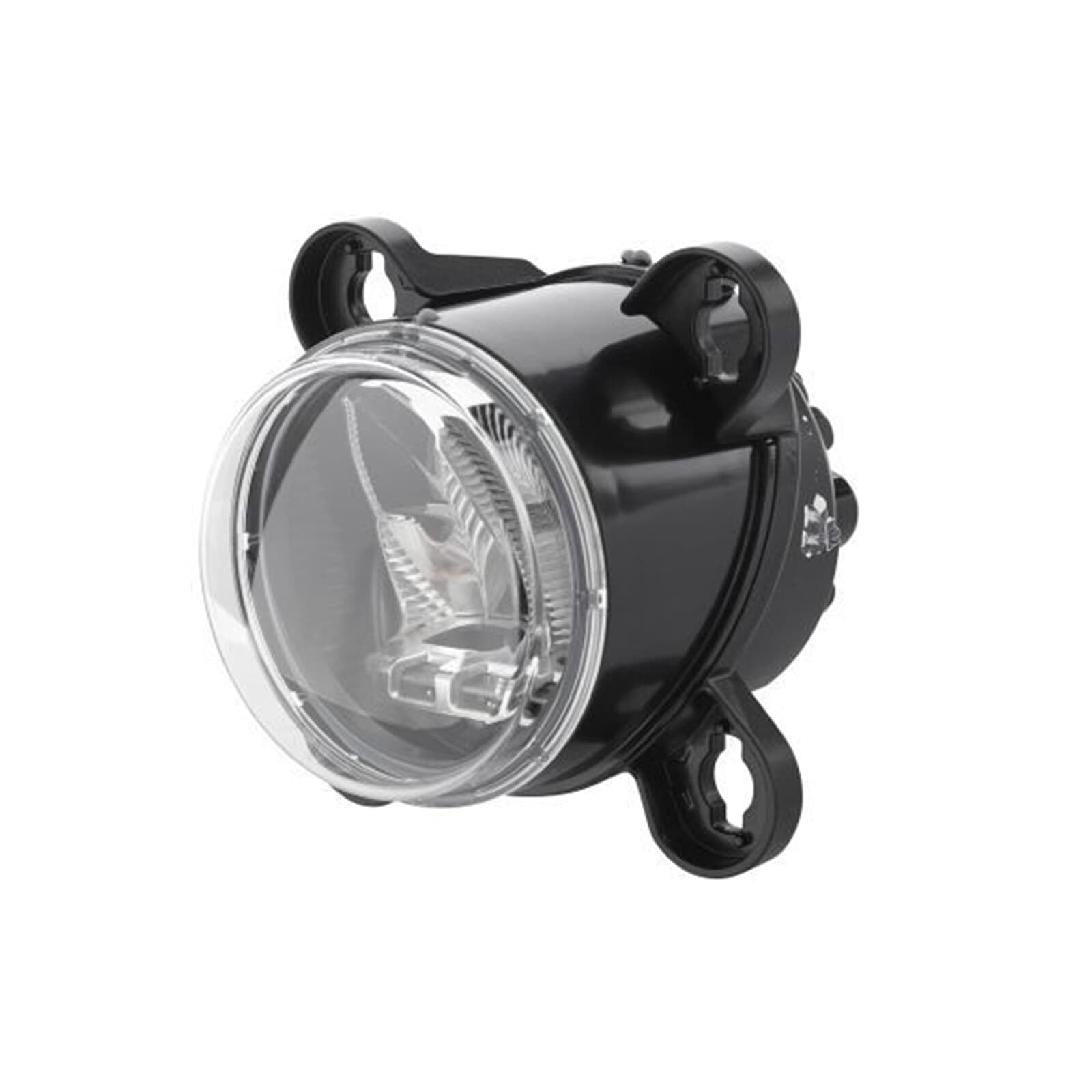 HELLA 1B0 015 050-001 LED-Hauptscheinwerfer - 90mm Essential R80 - 12/12V - rund - Einbau - Lichtscheibenfarbe: transparent - Stecker: DEUTSCH Stecker - vorne links/vorne rechts | 1B0 015 050-001, Frontscheinwerfer