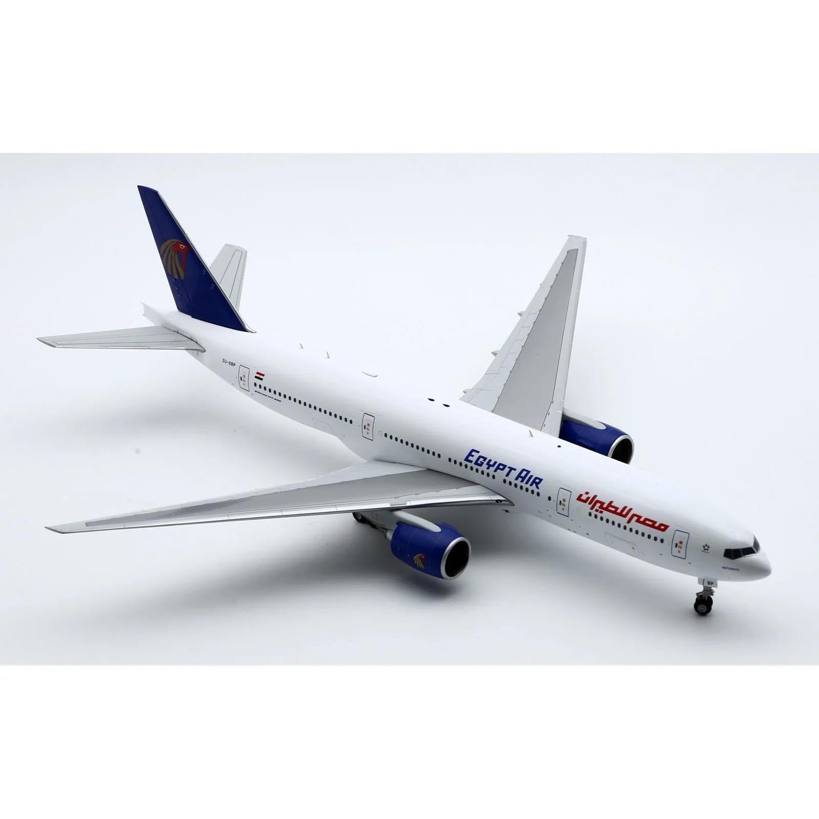 Model samolotu Model samolotu w skali Model samolotu 1:200 dla Egiptu Air StarAlliance B777-300ER Diecast Samolot Model samolotu Zestaw modeli do składania samolotów w skali Model samolotu