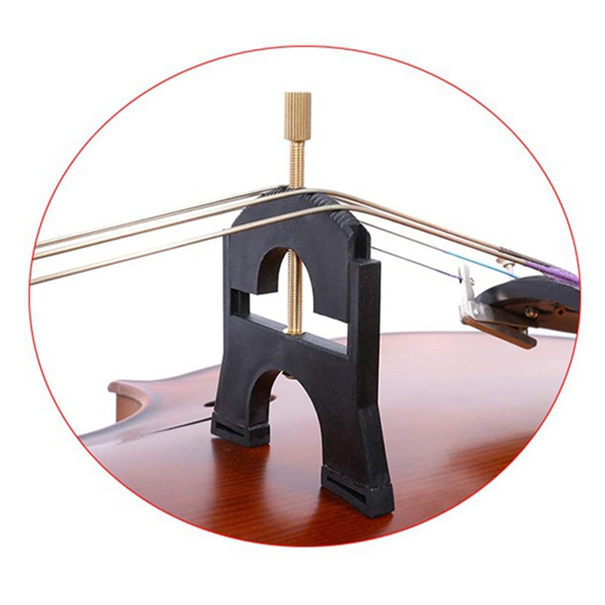 Elevador de Cuerdas para Violonchelo Reparación de Cuerdas para Violonchelo de 1/4 a 4/4 Cambio de Puente de violín Herramientas para Violonchelo Cambio de Herramientas para violín