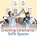 INTELLECTUAL NEEDS Calming Corner Posters for Kids – Emotion Chart & Emotional Regulation Tools for Toddlers and Children, 12-Poster Set 8x10 for Classroom & Therapy