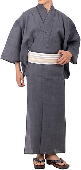 Amazon | [男着物の加藤商店] 浴衣 メンズ 男着物 メンズ浴衣 夏着物