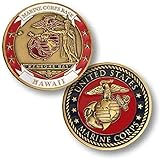 U.S. Marine Corps Base Kaneohe Bay Hawaii Challenge Coin