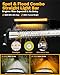 Auxbeam 42Inch 240W LED Straight Light Bar, 6 Modes Off Road Amber White Strobe Light, Dual Color Spot Flood Combo Beam Flashing Fog Driving Work Light with 10FT Wiring Harness Kit