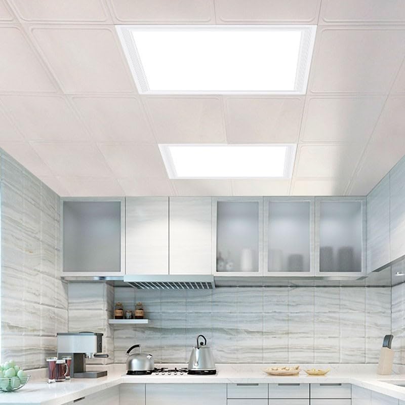Panneau LED 60 x 60 cm avec kit d'encastrement 44 W UGR19 Driver
