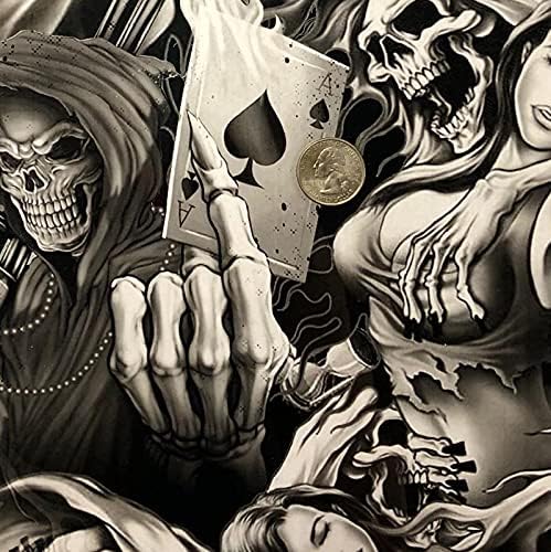 Hydrographic Film Activator Combo Kit Ace of Skulls Hydro Dipping 16oz Dip Demon