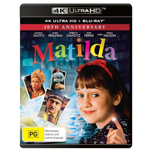 Matilda 4K Ultra HD + Blu-Ray | Danny DeVito, Mara Wilson | Region Free image 2