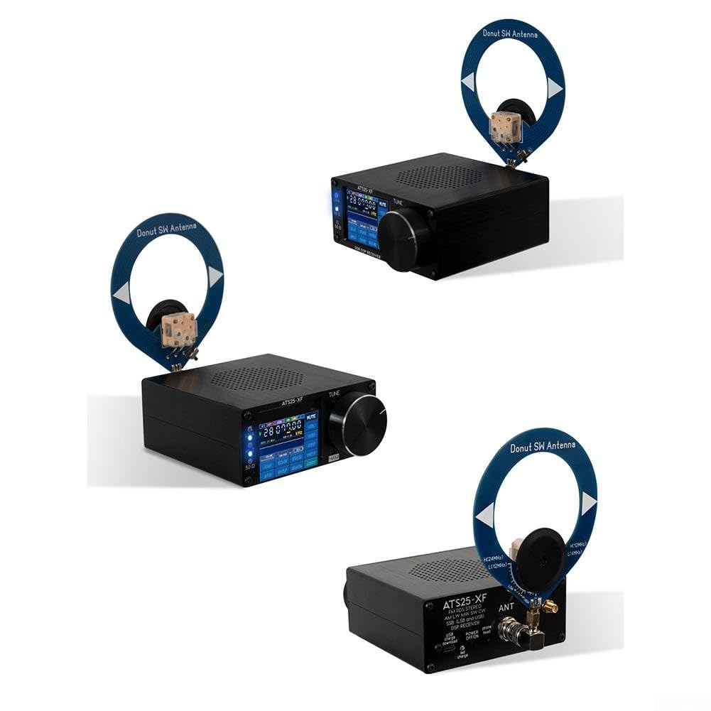 SI4732 ATS-25 Radio, full-optional Radio ESP-32-S3 Master Control, LSB, USB, AM, radio FM Max-DECODER II, aggiunge CW, decodifica