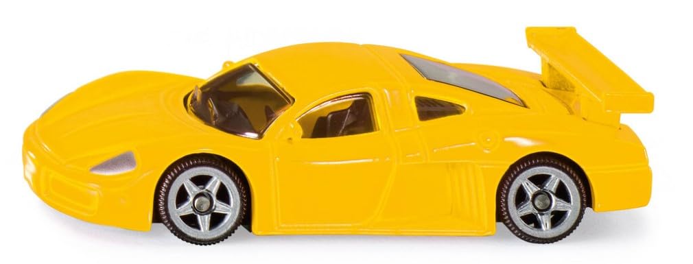 Siku 3944 MAN Transporteur de voitures 1:50 Métal/plastique Jaune/argent Remorque détachable