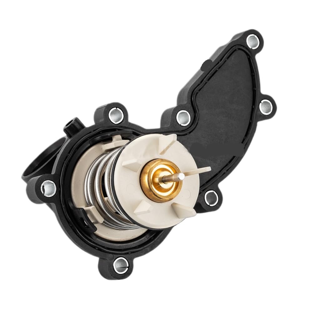 Engine Coolant Thermostat 06E121111AL 06E121111AD Compatible With Audi A4 B8 A5 A6 C6 C7 A7 A8 D4 Q5 Q7