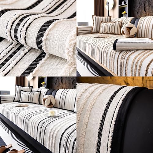 Coussin de canapé sectionnel en chenille douce pour vos soirées cocooning