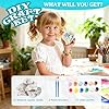 GMGH 24Pcs Oyster Shells Painting Kit for Kids, 3"-4" Oyster Shell for Crafts, Bulk Sea Shells Arts and Crafting Supplies, DIY Seashells Ornaments for Christmas, Home Decor #5