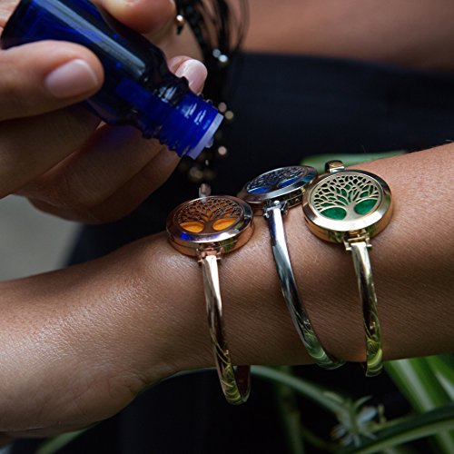 Tree Of Life Diffuser Bracelet (Rose Gold) #TOP4