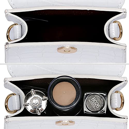 Image of CATMICOO Mini Purse for Women, Mini Bag with Crocodile Pattern