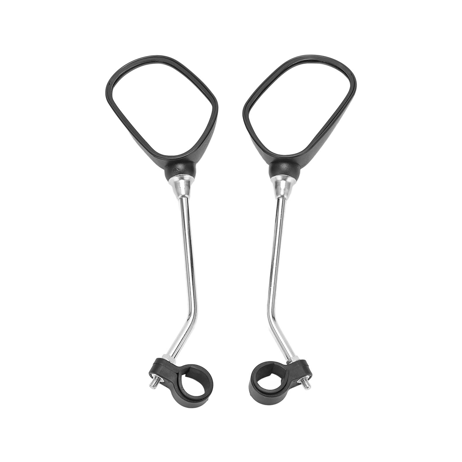 VBESTLIFE Rearview Mirror, 1 Pair Adjustable Rotatable Wide Angle Rear View Shockproof Convex Mirror for 0.87-0.98 inch Diameter Handlebar, VBESTLIFEa0458b1usg