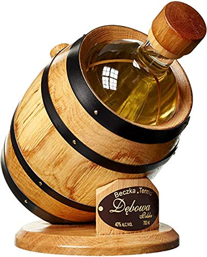 1 Thermo-Fass Debowa Polska mit Debowa Oak Vodka 700ml a 40% Vol
