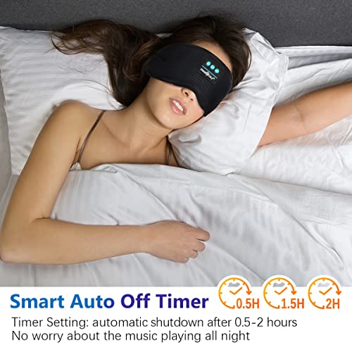 Sleep-HeadphonesBluetooth-Eye-Mask-with-White-Noise-MachineTimer3D-Sleeping-Mask-Headphones-Wireless-Music-Sleep-Band-for-Side-SleeperInsomniaMeditationTravelCool-Gadgets-for-Women-Man2