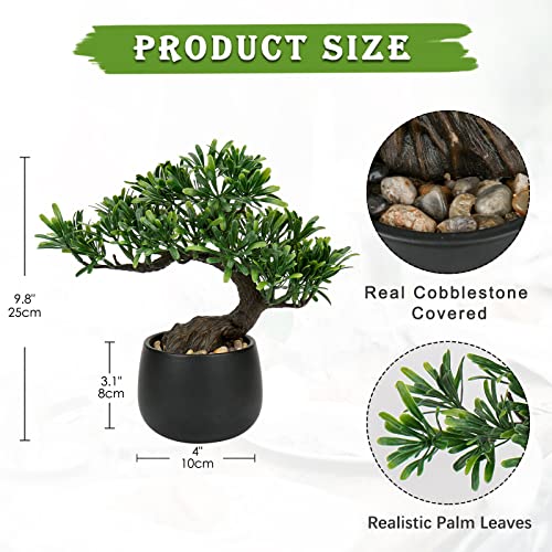 Oairse Albero di bonsai artificiale piante finte