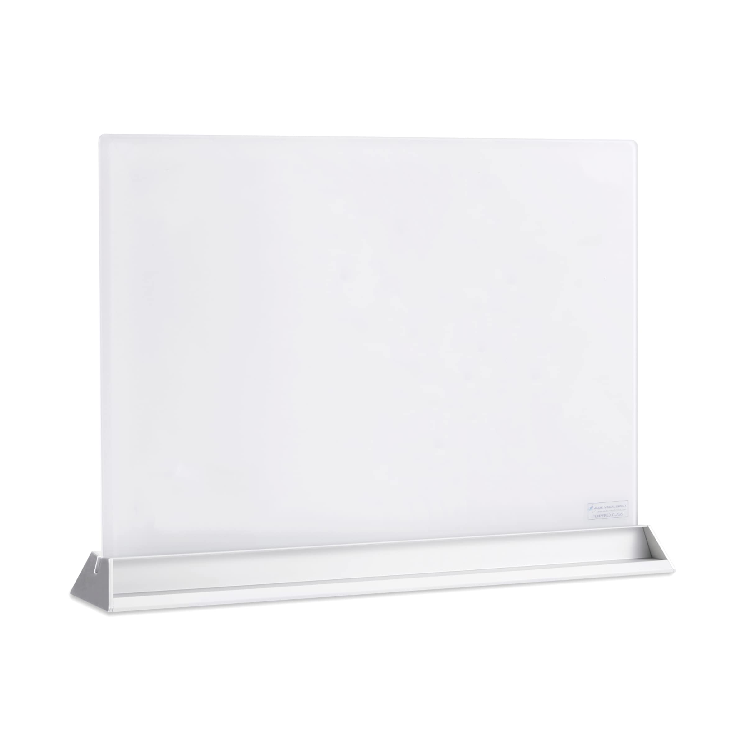 Audio-Visual Direct Magnetischer Schreibtisch-Memo-Whiteboard-Planer für Empfang und Büro (Trennwand, weiß)