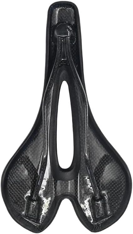 New 139g Carbon Fiber Road MTB Saddle Use 3k T800 Carbon Material Pads Super Light Leather Cushions Ride Bicycles Seat