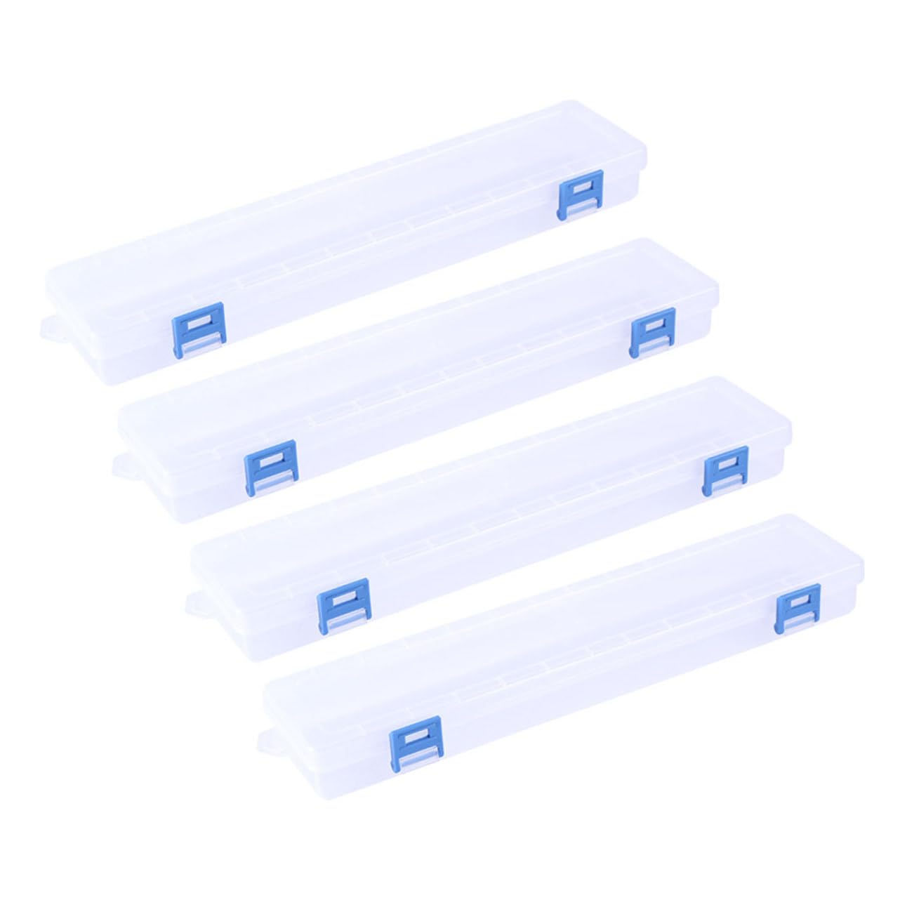 jojofuny 3 Set Porta Pennelli Acquerello Attrezzo Chiaro Piccolo Pittura Contenitore Di Stoccaggio Scatole Di Immagazzinaggio Organizer Per Pennelli Potere Plastica 4 Pezzi*3