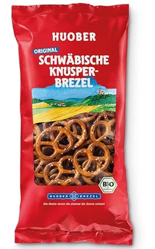 HUOBER Original Schwäbische Knusperbrezel, Bio, 20 x 175 g Packungen Cover