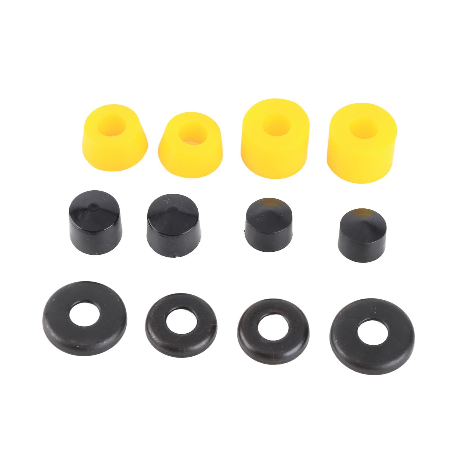 Buachois PU Skateboard Bushing Kit for Fish Board, Double Rocker