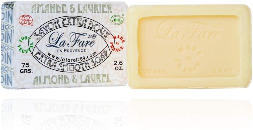 La Fare 1789 Almond & Laurel Soap Bar 75 gr/2.6 fl.oz