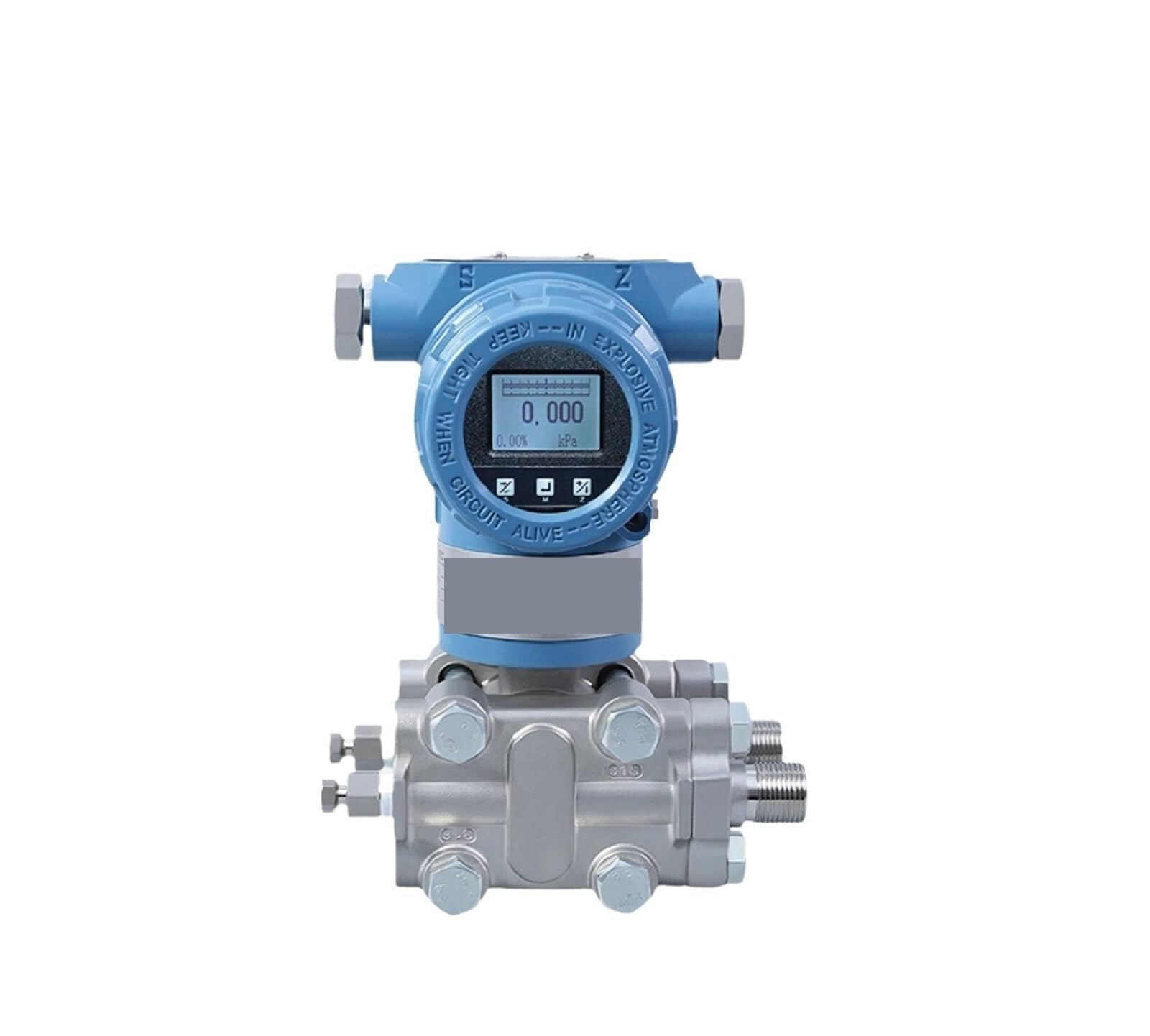 Amrttwy 0-200Kpa Pressure Transmitter, Pressure Transmitters Differential Transmitter With Explosion-Proof Digital Sensor For Industrial Automation(0-200Kpa)