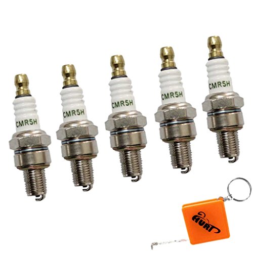 Huri 5x Spark Plug for Stihl MS171 MS181 MS211 MS231 Spark Plug Replaces Bosch USR7AC, NGK CMR6H