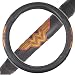 BDK DC Comics Wonder Woman Steering Wheel Cover - W Symbol on Synthetic Leather