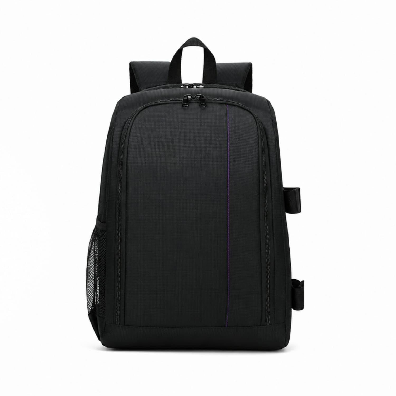 Waterproof Camera Backpack Lightweight Padded Camera Backpack Multi-Compartment Photography Gear Shockproof Padding for Photographers, Outdoor, Travel, Purple, L-cover|Cases Bags & Covers|C-picture-22