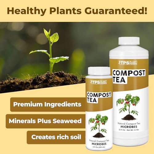 Compost Tea líquido 8 oz para suelo y plantas miniatura 2