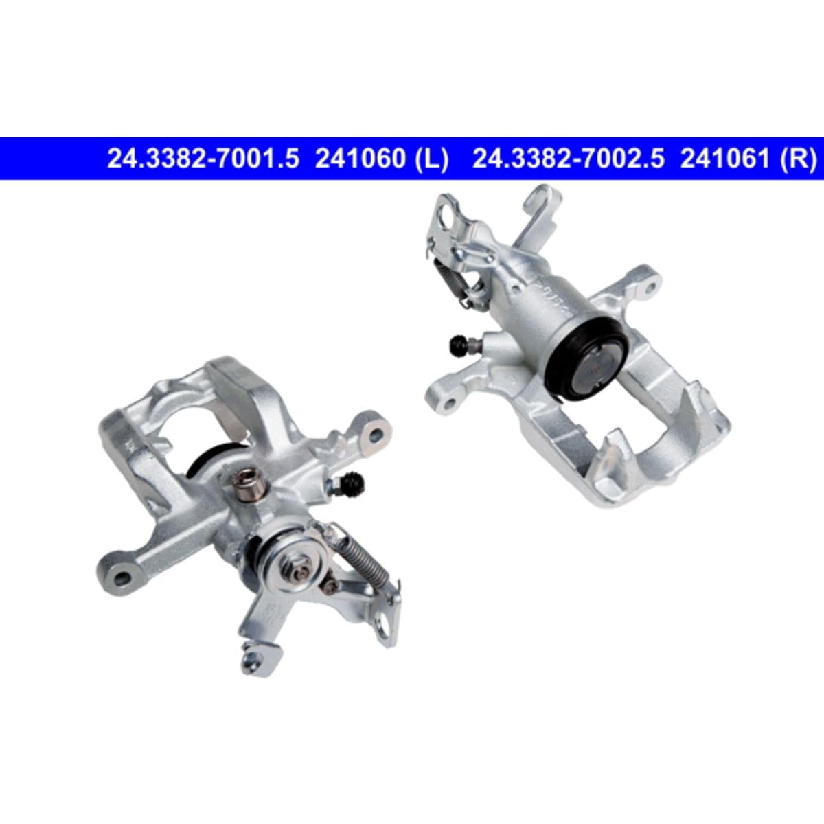 ATE 24.3387-7015.5 Pinza Freno In Alluminio: Ricambio Auto Con Pistone Da 38mm, Tipo Pugno, Per Sistema Frenante ATE