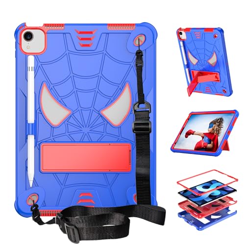 Housse légère antichoc pour enfant iPad Pro 11 et Air 5 bleue