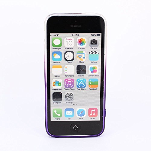 JIAXIUFEN Clear and Purple Gradient TPU Gel