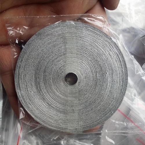 1/2/5 Rolle 99,95% Metallband Magnesium Band Gürtel Magnesium Metallscheibe Industrie Labor Chemikalien Magnesium Band (5 Stück)