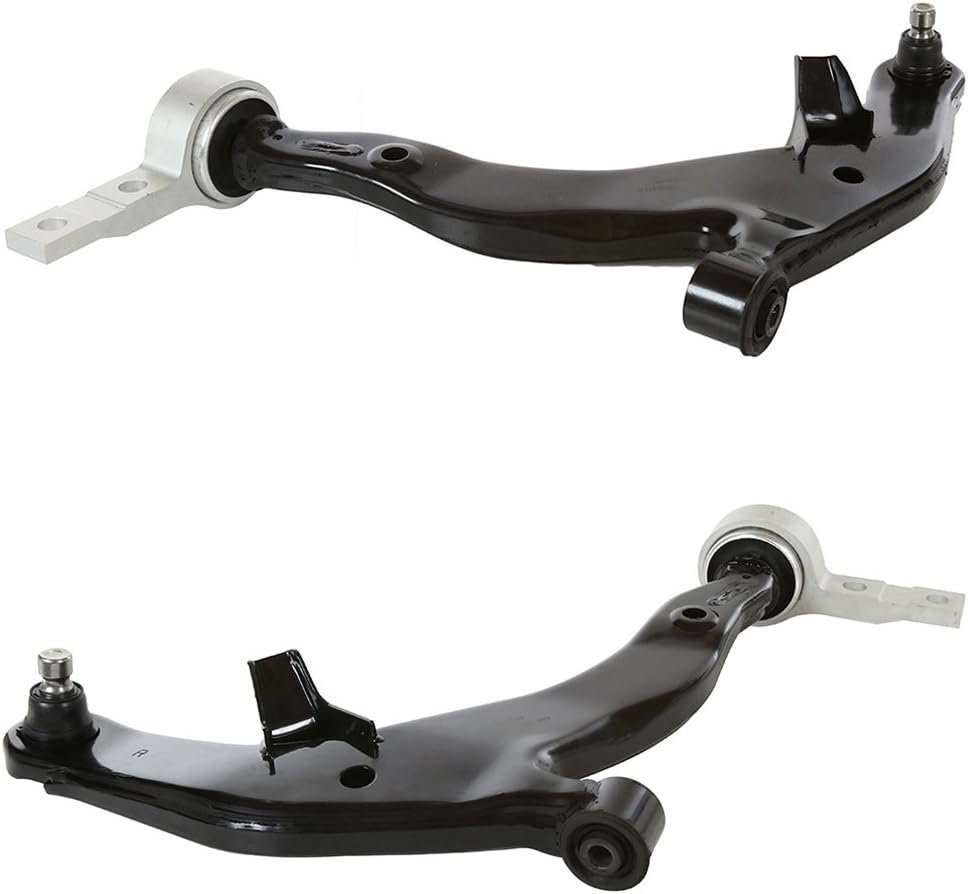 AutoShack Front Lower Control Arms and Ball Joint with Bushings Replacement for 2003-2007 Nissan Murano 2-PC Set
