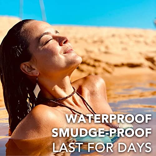 Allrose Waterproof Tinted Brow Gel - Tinted Eyebrow Gel Last For Days, Tinted Eyebrow Mascara, 72-Hr Long-Lasting Eyebrow Gel, Semi-Permanent Eyebrow Gel, Volumizing Brow Mascara, Blonde #TOP5