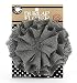 Canvas Corp CVS3031 Burlap Flower, 4-Inch, Grey