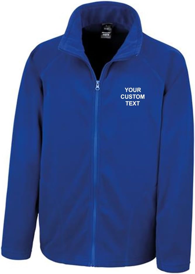 Men's Fleece Jackets | Custom Embroidered Logo & Text
