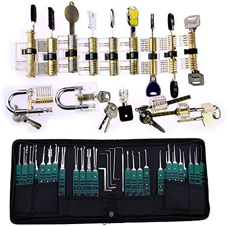 Schlossöffnung Übungsset 14-tlg - Professionelles Dietrich Training Set