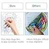 GORGECRAFT 4 Styles 6.3 Inch Sea Jellyfishes Window Decals Static Sea Animal Glass Sliding Door Sticker Clings Waterproof Vinyl Film Ocean Bedroom Bathroom Decals for Prevent Birds Dogs Pets Strikes #3