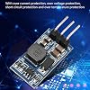 2Pcs DC-DC Boost Converter Module 2.6-5.5 to 5V/6V/9V/12V Step-up Voltage Regulator Voltage Converter for LED Motor(6V, with Pin)