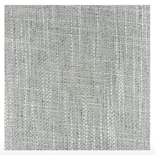 Image of Premium Faux Linen Curtain with Eyelets & Tie-Back | Modern Textured Light Filtering Door & Window Curtain for Home & Office | Washable, Durable & Easy to Maintain | Dove, Door - 7 ft