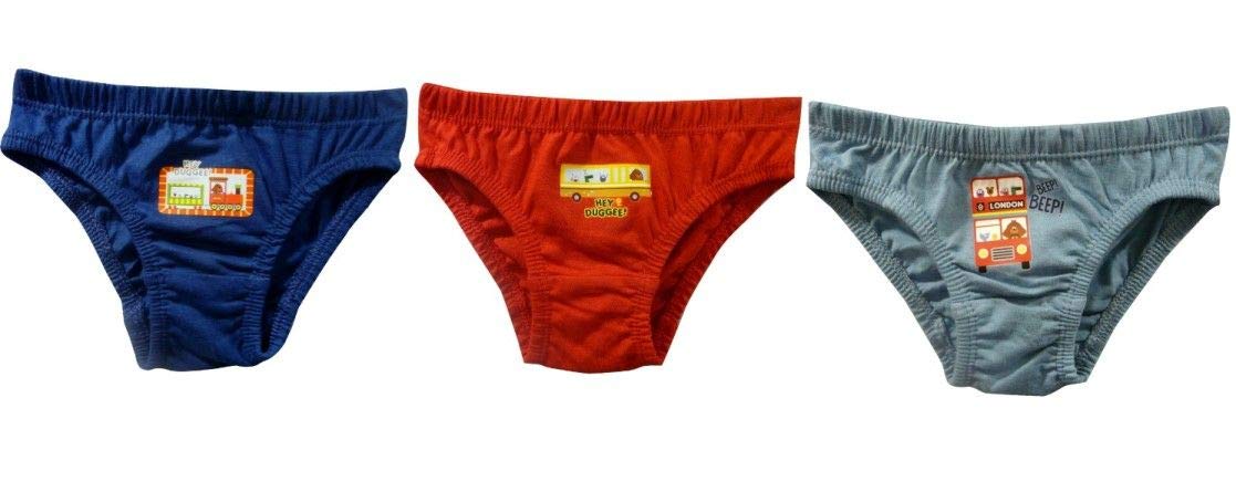 TDP Textiles Hey Duggee Beep Boys 3 Pack Underpant Briefs 3-4 Years Multicoloured