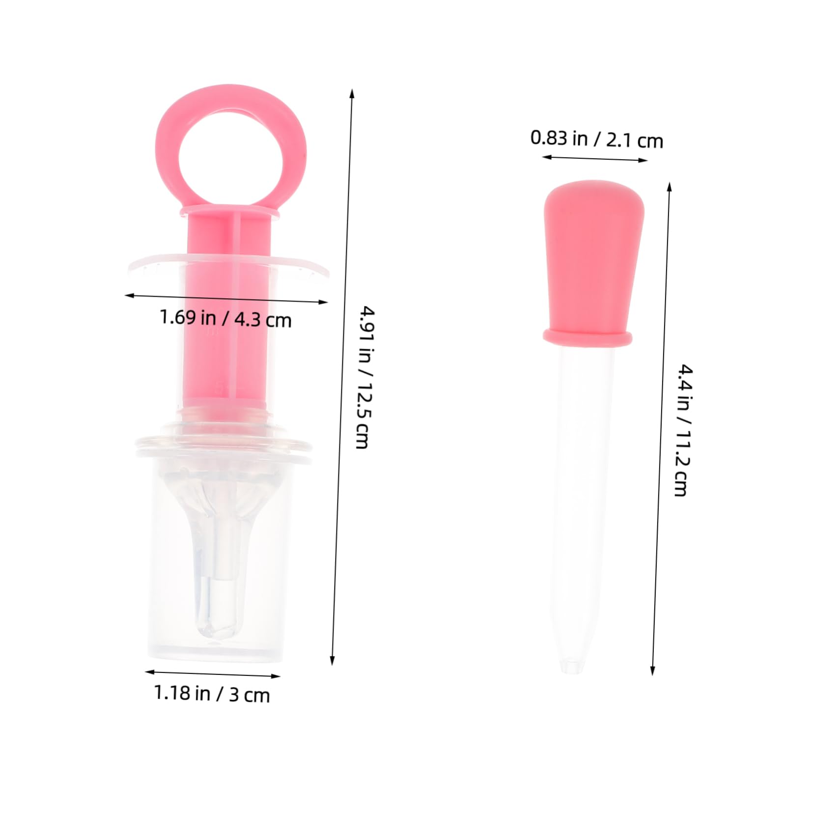 SUPVOX Easy to Use Pet Medicine Dispenser Press Style Pet Nursing Tube for Cats Puppies