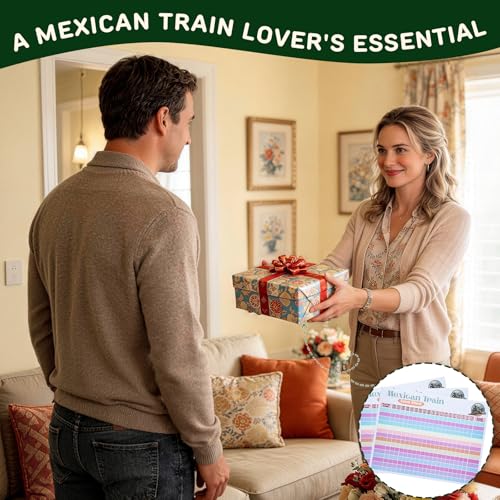 KAIU 3 Pads 150 Sheets Mexican Train Score Pads miniatura 5