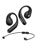 Soundcore by Anker AeroFit Pro Open-Ear Headphones&comma; Ultra Comfort&comma; Secure Fit&comma; Ergonomic Design&comma; Rich Sound with LDAC&comma; Bluetooth 5&period;3&comma; IPX5 Water-Resistant&comma; 46H Playtime&comma; App Control &lpar;Renewed&rpar;