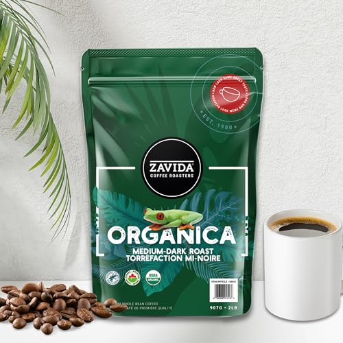 Zavida Coffee Whole Beans, 2 pounds (Organica) miniatura 3